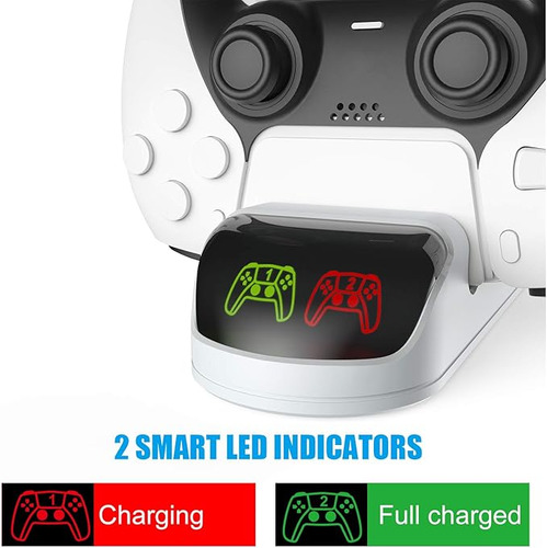 Cargador Joystick Dual Estacion De Carga Mando P5
