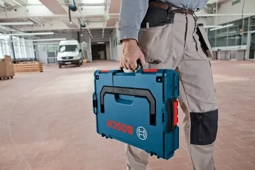 Bolso Maletin De Transporte Para Herramientas Bosch Grande Color Azul