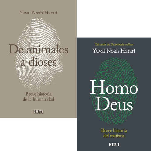 Pack De Animales A Dioses + Homo Deus - Yuval Noah Harari