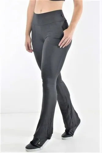 Cal a Legging Flare Feminina Bailarina Com Bolsos Frontais