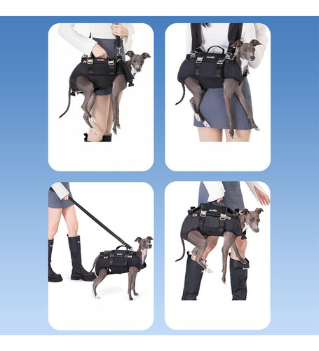 Zl Mochila Transportadora De Mascotas Con Piernas Afuera, A