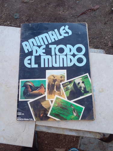 Álbum De Figuritas Animales De Todo El Mundo Completo