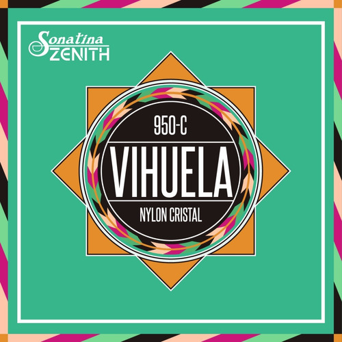 Cuerdas Para Vihuela Zenith Nylon Cristal 950-c