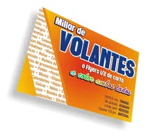 Comprar Mil Volantes Tamaño Carta Carta, Impresos Color Ambos Lados