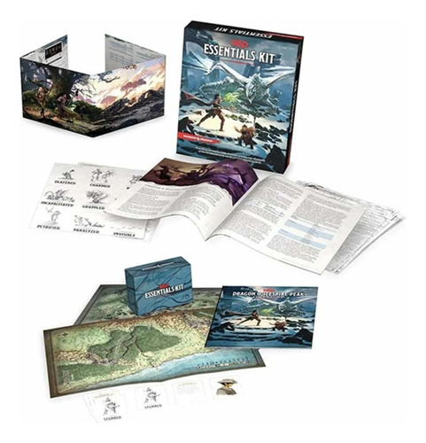 Kit Esencial Dungeons Dragons Español Introduccion Juego Rol