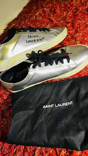 Tennis Sneakers Saint Laurent Ysl (no Gucci Prada Vuitton)