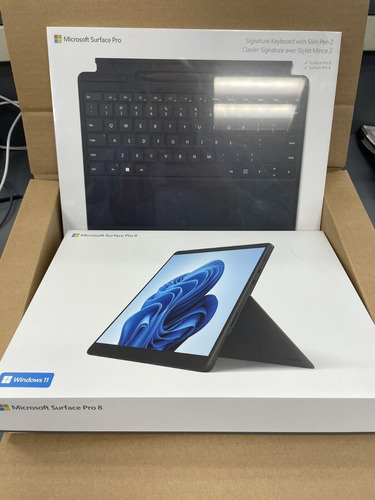 Imagen 1 de 3 de Brand New Microsoft Surface Pro 8 13  2-in-1 Tablet & Laptop