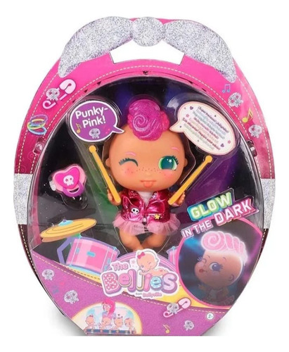 The Bellies Punky Pink Bebote Interactivo De 19cm 16273