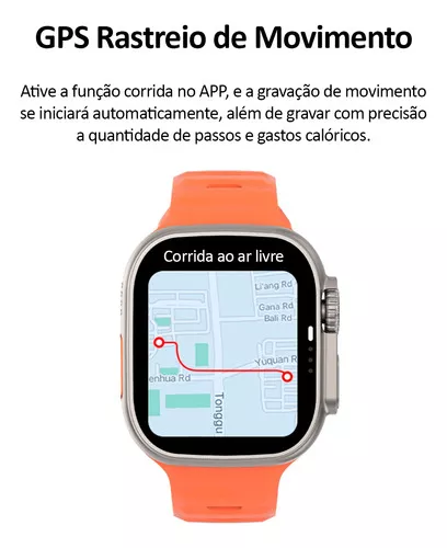 Apple Watch Ultra 2 GPS + Celular 49mm Caixa Titânio com Correia