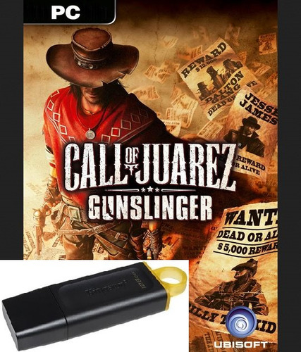 Pendrive 64gb - Call Of Juarez Gunslinger Pc