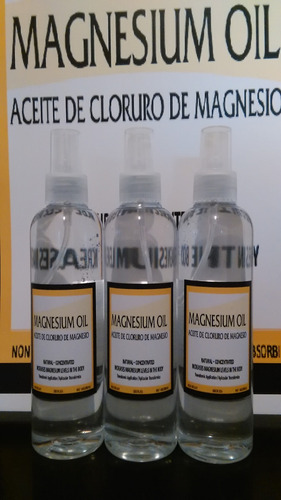 Aceite De Cloruro De Magnesio Concentrado 100 %  Natural !!