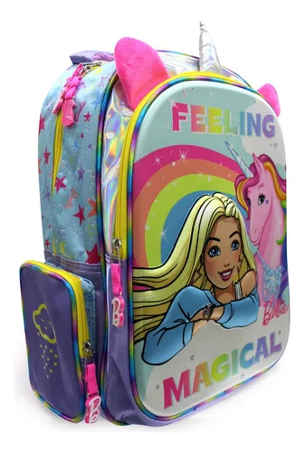 Mochila barbie unicornio 2020 hotsell