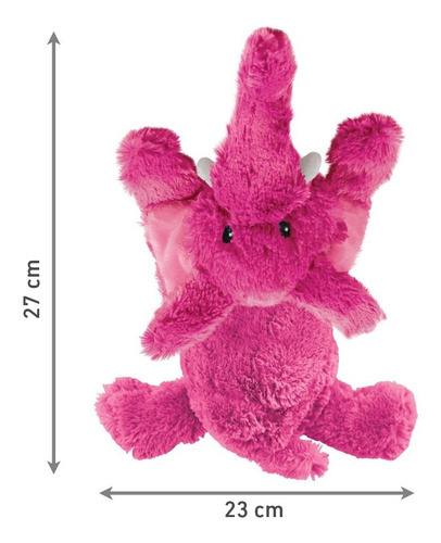 Kong Cozie Elefante Rosa Peluche Con Sonido Para Perro