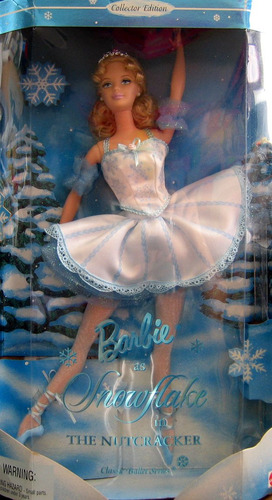 Barbie Como Muñeco De Copo De Nieve En The Nutcracker Coll.