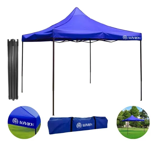 comprar Tenda Praia Gazebo Articulado Barraca Impermeável 3x3m