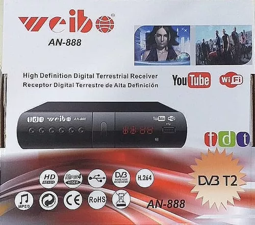 Decodificador Antena tdt receptor tv Digital 💰 » Precio Colombia