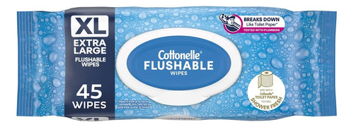 Cottonelle Toallitas Humedas Desechables Xl - 1 Paquete Abat