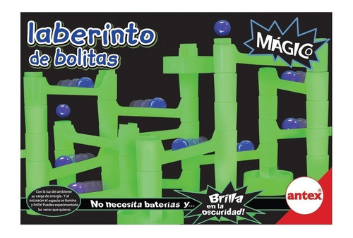 Juego De Mesa Laberinto De Bolitas Magico Brillante Antex