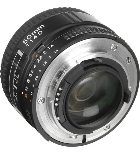 Lente Nikon 50mm 1.4d Para Maquinas Con Motor De Enfoque