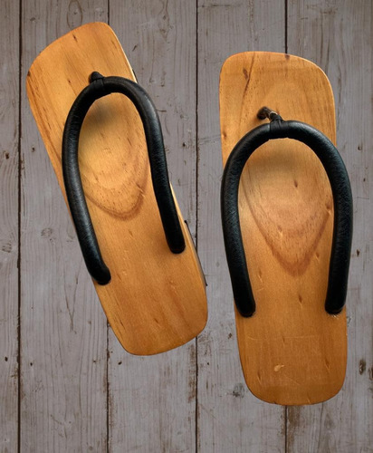 Geta  Zuecos Japoneses De Madera Talla 9