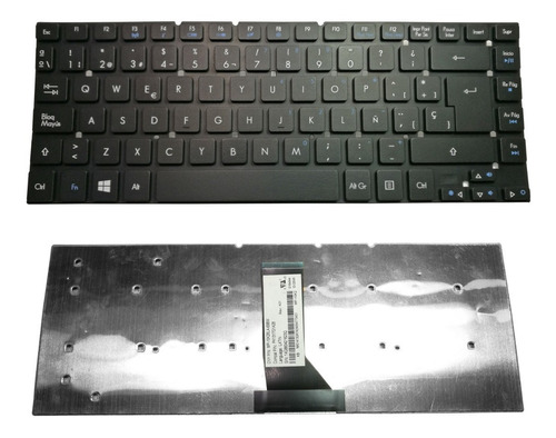 Teclado Notebook Acer Aspire Es1-411-c94d ( Z8a ) Nuevo