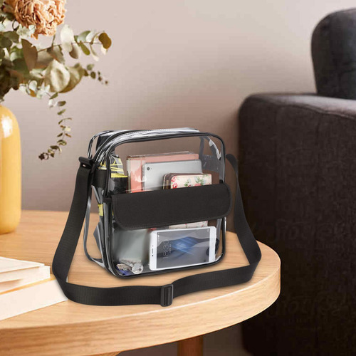 Bolso De Compras Transparente Bolso Con Cremallera Bolso De