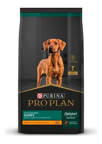 Pro Plan Puppy 15kg Raza Grande Con 28%proteina!