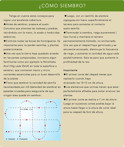 Imagen 6 de 6 de Bermuda Grass 500 Gr ( Grama Gramilla Chipica ) Semillas