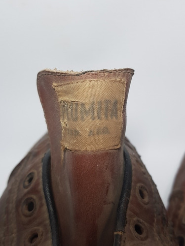 Imagen 5 de 8 de Antiguos Botines Fútbol 1930 Niño Plumita Mag 56801