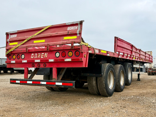 2021 Semiremolque Goren Rampla Plana Con Barandas - 13.5m