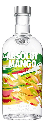 Vodka Absolut Saborizado Mango X 700cc Origen Suecia