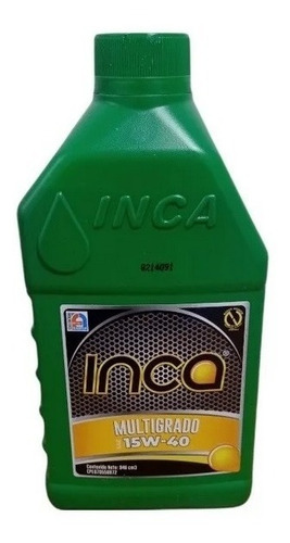 Aceite Mineral 15w/40 Inca Oil 