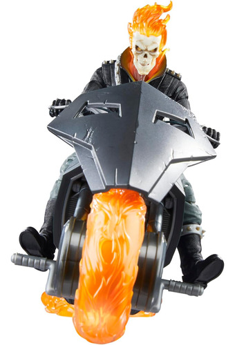 Figura De Acción Marvel Legends Ghost Rider Con Motocicleta (Reacondicionado)