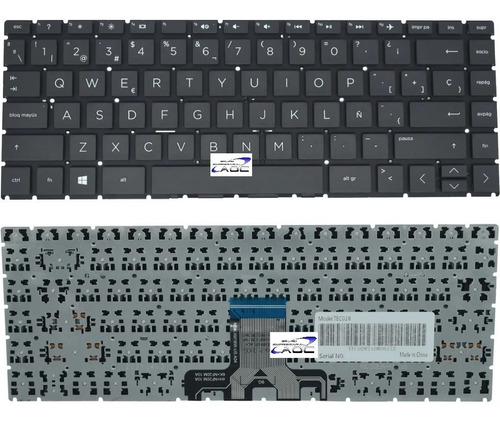 Teclado Hp Pavilion 14-ma0000 14-cm1000 14-cd1000 Español