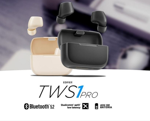 Imagem 4 de 10 de Fone Bluetooth 5.2 Tws1 Pro Edifier - Rosa Original