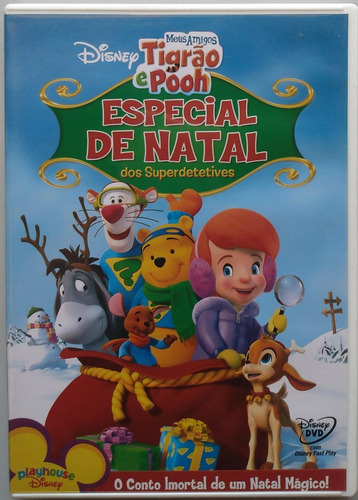 Tigrão E Pooh Especial De Natal Dos Superdetetives Dvd