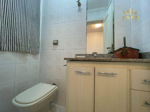 Imagem 12 de 26 de Apartamento De Frente Para O Mar Com 3 Suítes Em Prédio Com Lazer E 2 Vagas - Praia Do Tombo, Guarujá. - Ap1295