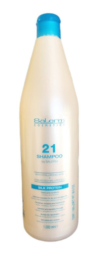 Shampoo Salerm 21 Proteína De Seda Acido Hialurónico 1.000ml