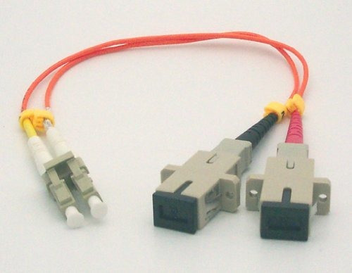 1 Ft Cable Adaptador Fibra Optica Lc Sc Dama