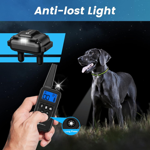 Collar De Adiestramiento Para Perros Con Control Remoto Y...