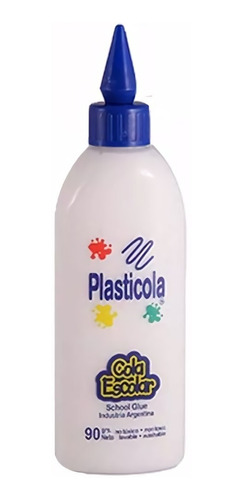Adhesivo Vinilico Plasticola 90gs X Unidad