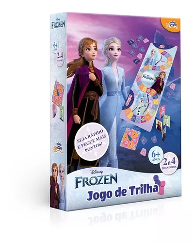 Jogo De Tabuleiro Vertical – Jogo Trilha – Disney – Frozen – 02  Participantes – Elka - RioMar Recife Online
