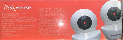 Imagen 5 de 9 de Babysense Video Monitor Para Bebés