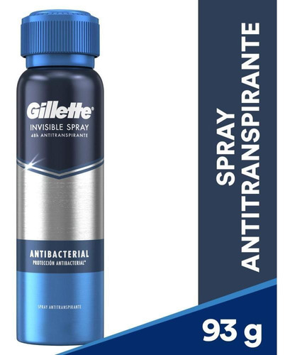 Antitranspirante em spray Gillette Antibacterial 93 g