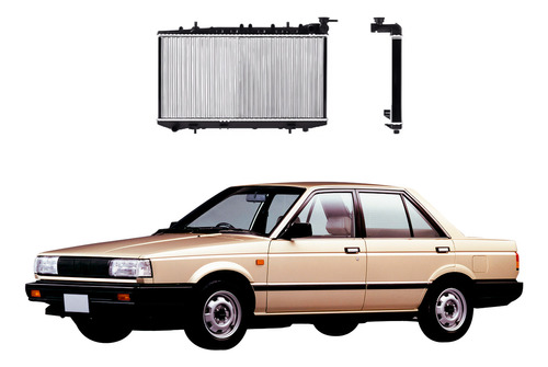 Radiador Agua Nissan Tsuru 1991-2016