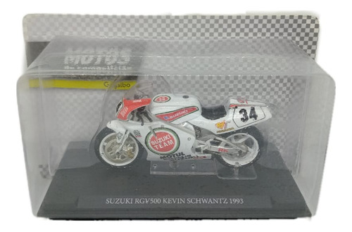 Moto Coleccion Suzuki Rgv 500 Kevin Schwantz 1993 Grijalbo