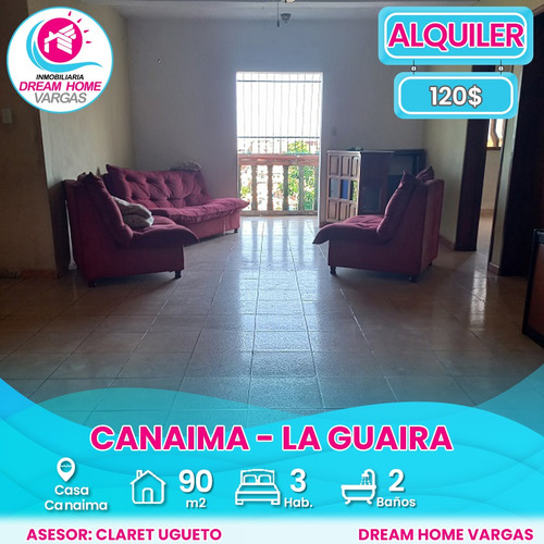  Casa En Alquiler Canaima - La Guaira