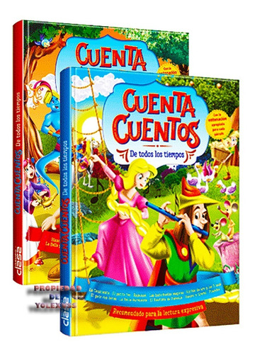 Libro Cuenta Cuentos Infantiles Clásicos De Todos Los Tiempo