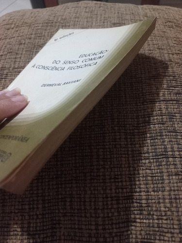Educação: Do Senso Comum À Consciência Filosófica - 14 A