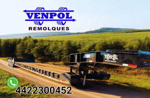 Lowboy Desmontable Remolque 60 Ton 3 Ejes Venpol